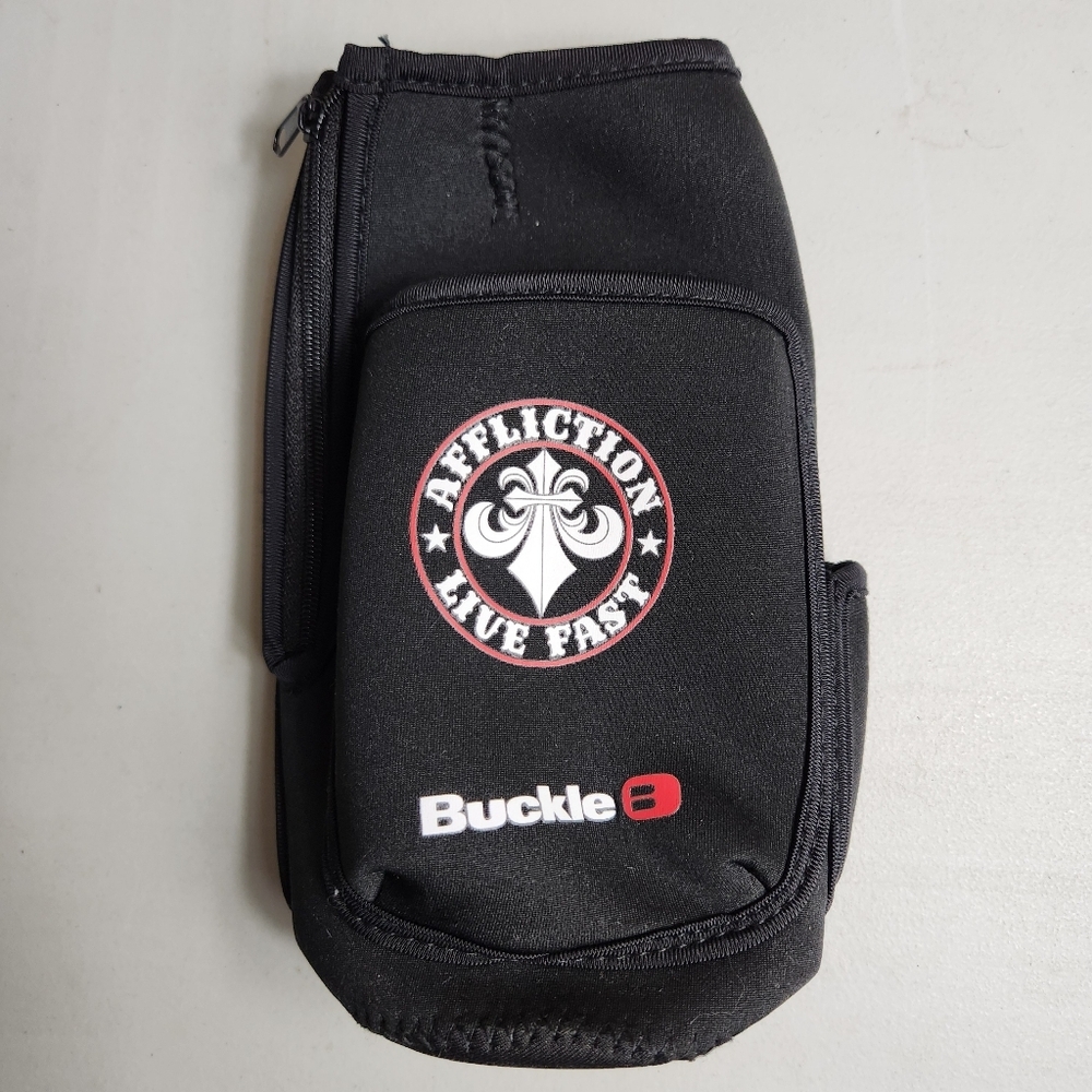 Affliction Buckle Insulated Neoprene Water Bottle Holder